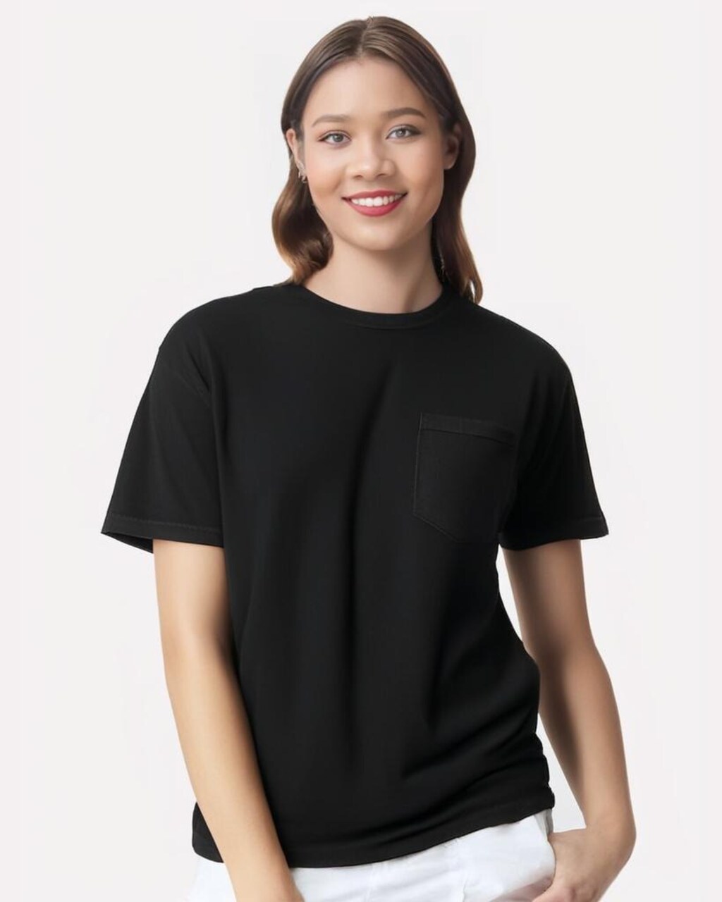 Comfort Colors® Garment-Dyed Heavyweight Crewneck Short Sleeve Pocket T-Shirt